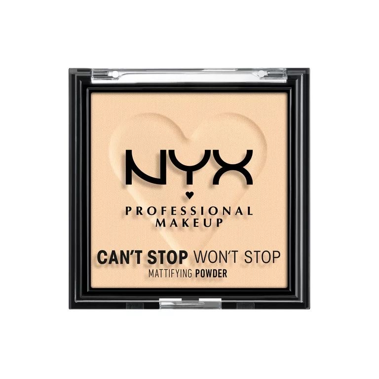 Polvo compacto Nyx can't stop (tono médium) 6gr
