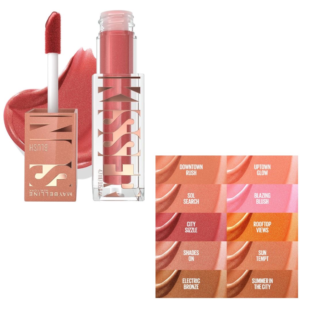Blush iluminador maybelline (tono 11 electric Bronze) 4.7ml