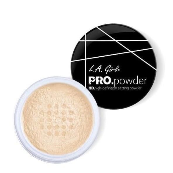 Polvo suelto L.A girl pro powder (banana yellow)