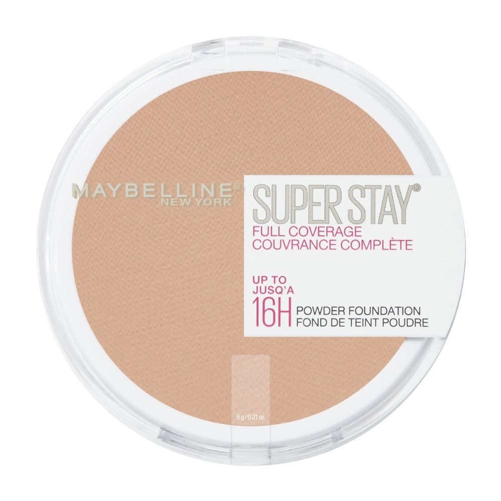 Polvo compacto Superstay Full coverage 16H (tono 320 Honey caramel) 6g Maybelline